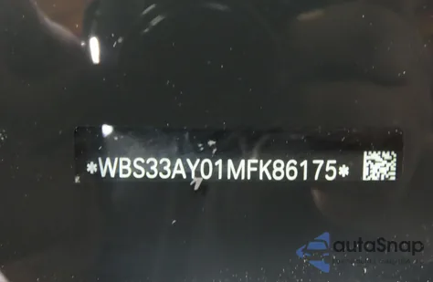 2021 BMW M3 Competition z USA, uszkodzony, nr VIN WBS33AY01MFK86175